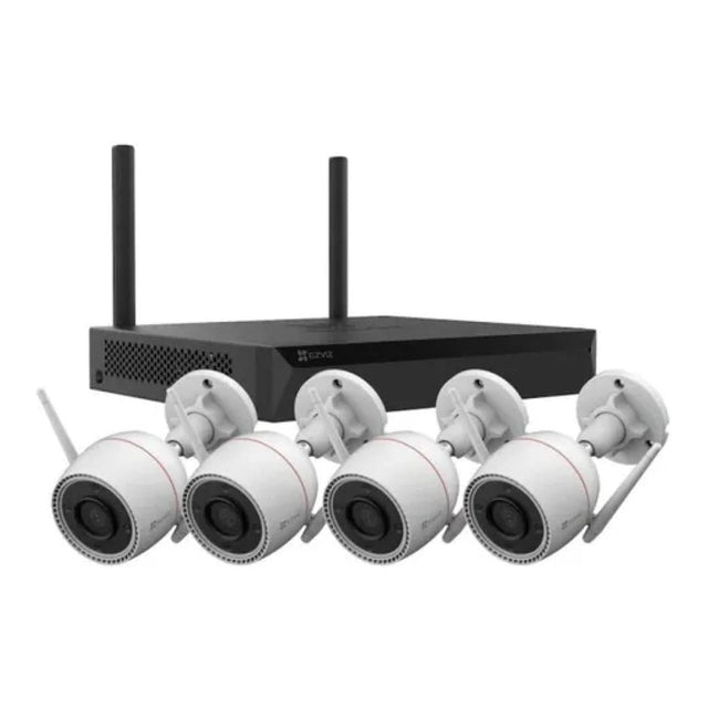 EZVIZ H3c 2K Smart Wi-Fi Camera Security System NVR Kit CS-BW3844-A0E60