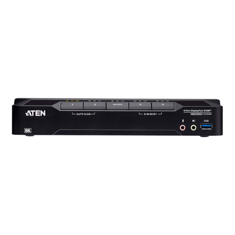Aten 4-port USB 3.0 8K DisplayPort KVMP Switch CS1924A