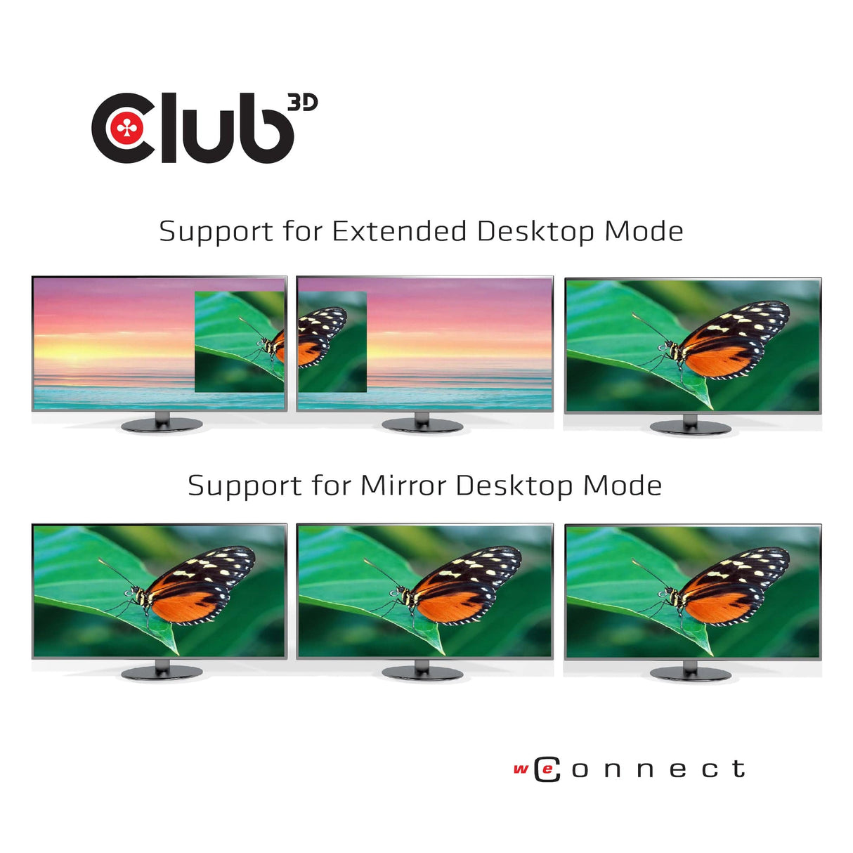 Club 3D USB Gen1 Type-C Triple Display Dynamic PD Charging Dock CSV-1564W100