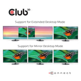 Club 3D USB Gen1 Type-C Triple Display Dynamic PD Charging Dock CSV-1564W100