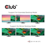 Club 3D USB Gen1 Type-C Triple Display Dynamic PD Charging Dock CSV-1564W65