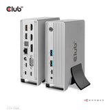 Club 3D USB Gen2 Type-C Triple Display DP Alt mode with Smart PD Charging Dock Station CSV-1568-CLUB3D
