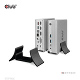 Club 3D USB Gen2 Type-C Triple Display DP Alt mode with Smart PD Charging Dock Station CSV-1568-CLUB3D