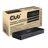 Club 3D Thunderbolt4 16-in-1 Quadra Displays Docking Station CSV-1583