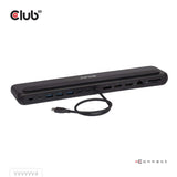 Club 3D 100W 12-1 USB-C Triple Display PD3.0 Docking Station and Charger CSV-2541