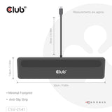 Club 3D 100W 12-1 USB-C Triple Display PD3.0 Docking Station and Charger CSV-2541