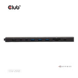 Club 3D 140Watt 10-in-1 USB-C 10Gbps to HDMI 8K30Hz PD3.1 Max Portable Dock CSV-2550