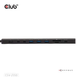 Club 3D 140Watt 10-in-1 USB-C 10Gbps to HDMI 8K30Hz PD3.1 Max Portable Dock CSV-2550