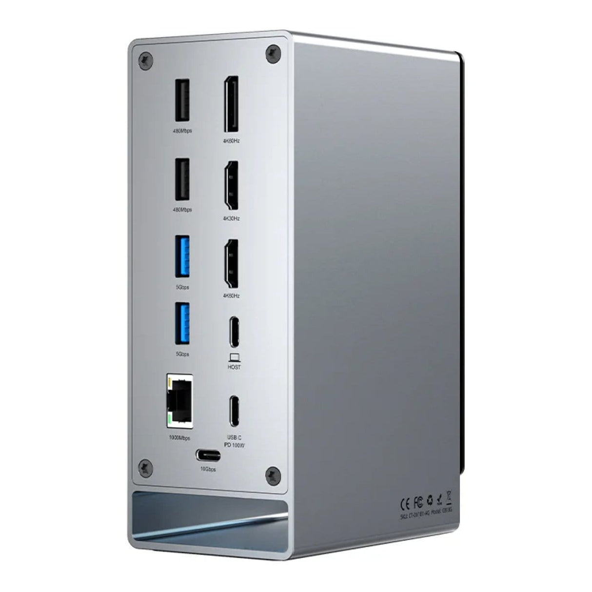 Cabletime CB18G 16-in-1 USB Type-C Port Replicator CT-DK181-AG