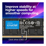 Crucial CT2K32G64C52CS5 Memory Module 64GB 2 x 32GB DDR5 6400MT/s