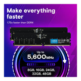 Crucial CT2K8G56C46U5 ECC Memory Module 16GB 2 x 8GB DDR5 5600MHz