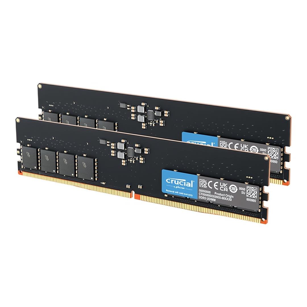 Crucial CT2K8G56C46U5 ECC Memory Module 16GB 2 x 8GB DDR5 5600MHz