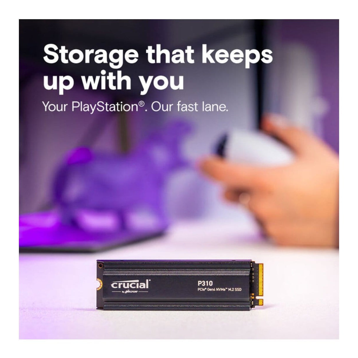 Crucial P310 4TB M.2 PCIe 4.0 NVMe Internal SSD CT4000P310SSD5