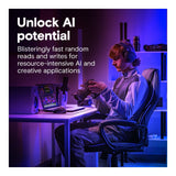 Crucial T710 4TB M.2 PCIe 5.0 NVMe Internal SSD CT4000T710SSD8