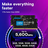 Crucial CT64G56C46S5 Memory Module 64GB DDR5 5600MHz