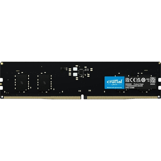 Crucial CT8G56C46U5 UDIMM Memory Module 8GB DDR5 5600MHz ECC