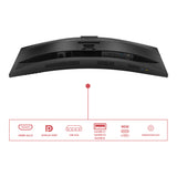 AOC Essential-line E4 CU34E4CW 34-inch 3440 x 1440p WQHD 21:9 120Hz 4ms LED VA Curved Monitor