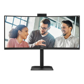 AOC Essential-line E4 CU34E4CW 34-inch 3440 x 1440p WQHD 21:9 120Hz 4ms LED VA Curved Monitor
