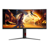 AOC G4 CU34G4H 34-inch 3440 x 1440p WQHD 21:9 200Hz 0.3ms LED VA Curved Gaming Monitor
