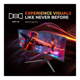 AOC G4 CU34G4H 34-inch 3440 x 1440p WQHD 21:9 200Hz 0.3ms LED VA Curved Gaming Monitor