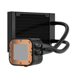 Corsair iCUE H100x RGB ELITE 120mm Liquid CPU Cooler Black CW-9060064-WW2