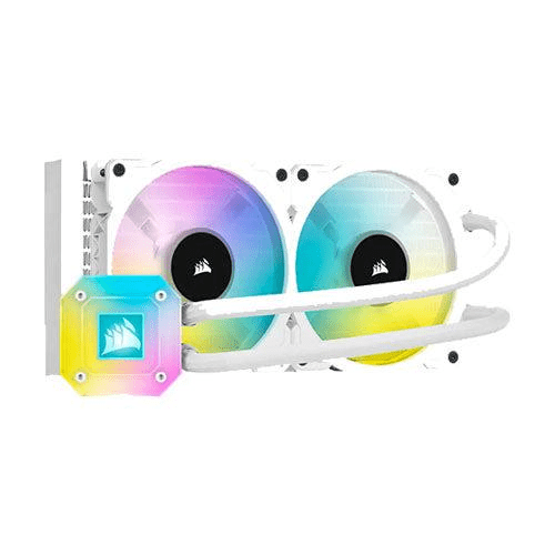 Corsair iCUE H100i ELITE CAPELLIX XT Liquid CPU Cooler White CW-9060072-WW