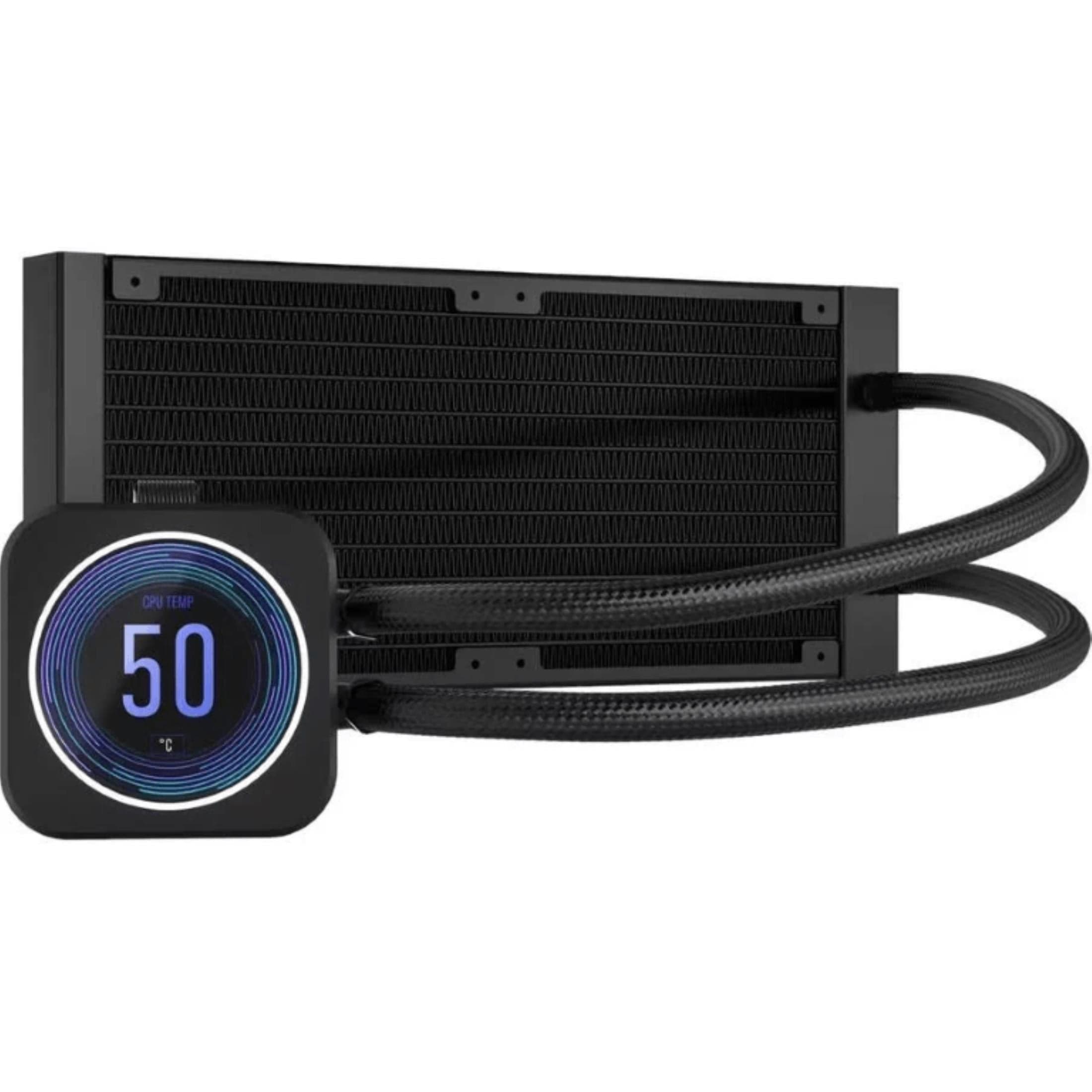 Corsair iCUE H100i ELITE LCD XT 240mm Liquid CPU Cooler Black CW
