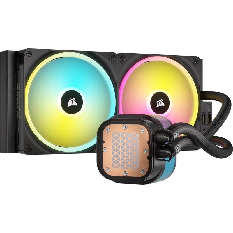 Corsair iCUE Link H115i RGB AIO 280mm Liquid CPU Cooler Black CW-9061002-WW