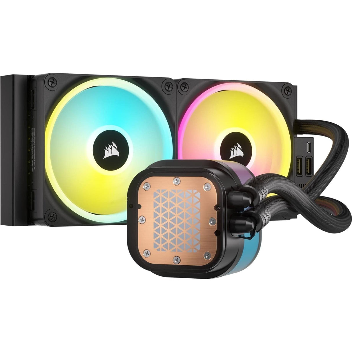 Corsair iCUE LINK H100i LCD 240mm Liquid CPU Cooler CW-9061007-WW