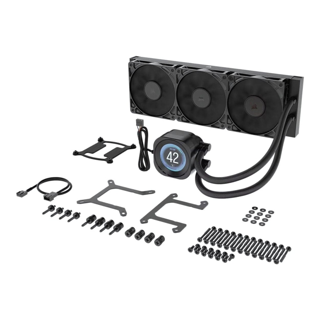 Corsair NAUTILUS 360 RS LCD AiO CPU Liquid Cooler CW-9061033-WW