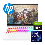 HP OMEN Transcend 14-fb1003ni 14-inch 3K OLED AI Laptop - Intel Core Ultra 7 255H 1TB SSD 32GB RAM RTX 5060 Win 11 Home Ceramic White