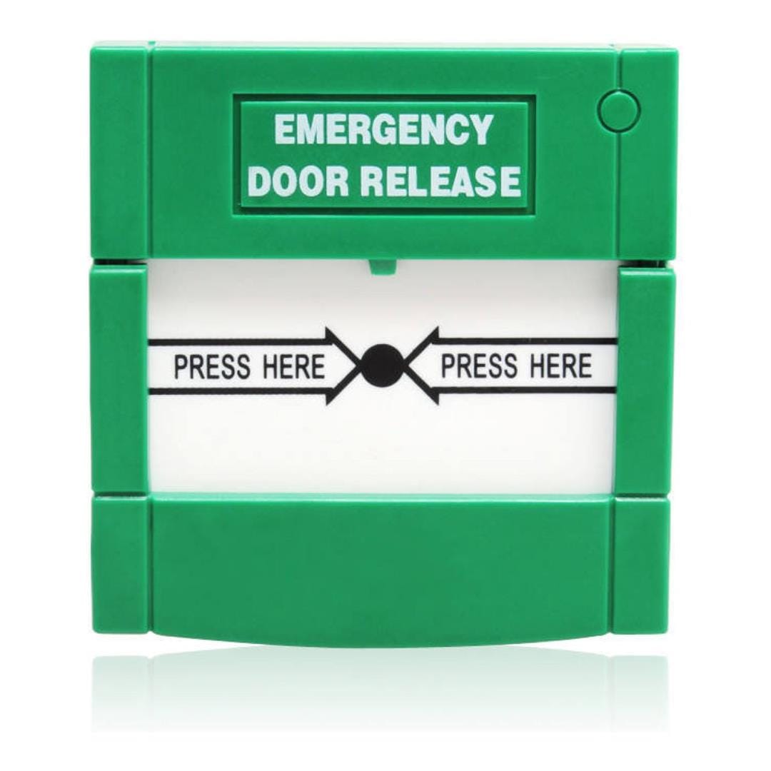 Green Resettable Double Emergency Break Glass CX-923B