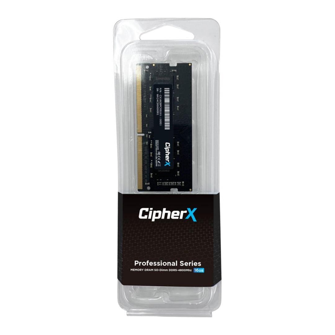 CipherX CX16GBPC5SU48 SO-DIMM Memory Module 16GB DDR5 4800MHz