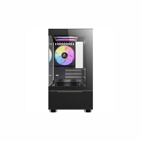 Antec CX200M RGB ELITE ITX Micro-ATX Mini-Tower Gaming PC Case Black