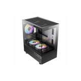 Antec CX200M RGB ELITE ITX Micro-ATX Mini-Tower Gaming PC Case Black