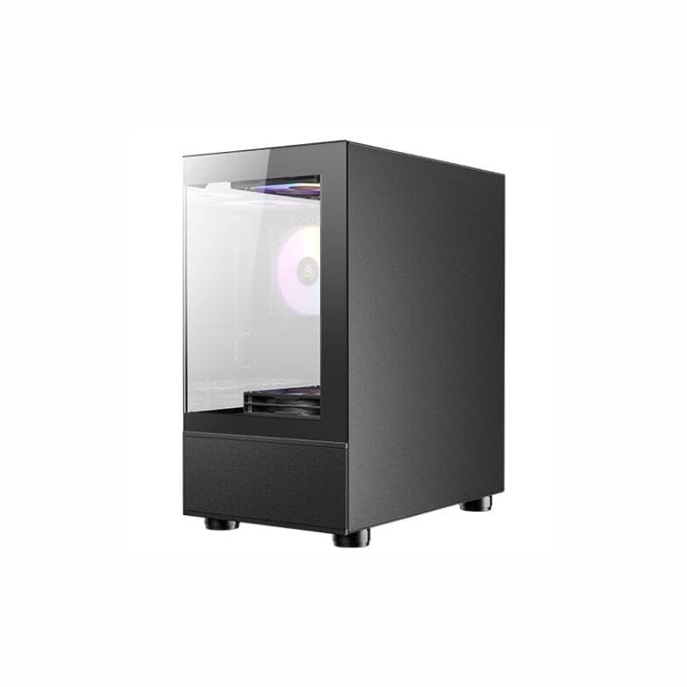 Antec CX200M RGB ELITE ITX Micro-ATX Mini-Tower Gaming PC Case Black