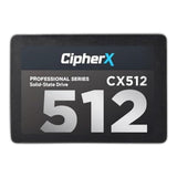 CipherX CX512 Pro 2.5-inch 512GB SATA Internal SSD CX512GBNX100S