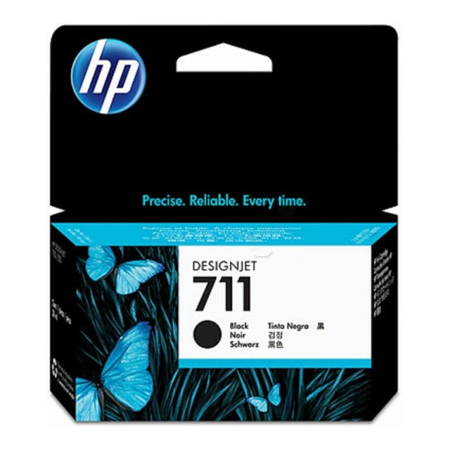 HP 711 DesignJet Black Ink Cartridge Original CZ129A Single-pack