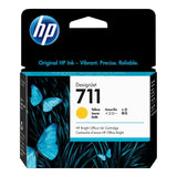 HP 711 DesignJet Yellow Ink Cartridge Original CZ132A Single-pack