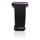 SLG D+ 44mm Wax Canvas Strap for Apple Watch - Black D+WSAW4-BK