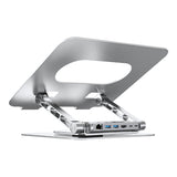 Unitek D1109B01 Notebook Stand with Detachable USB-C Hub