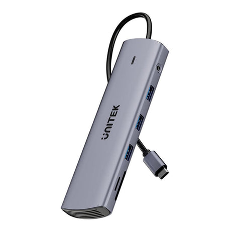 Unitek uHUB U11+ 11-in-1 USB-C Hub with Dual Display D1113BGY01