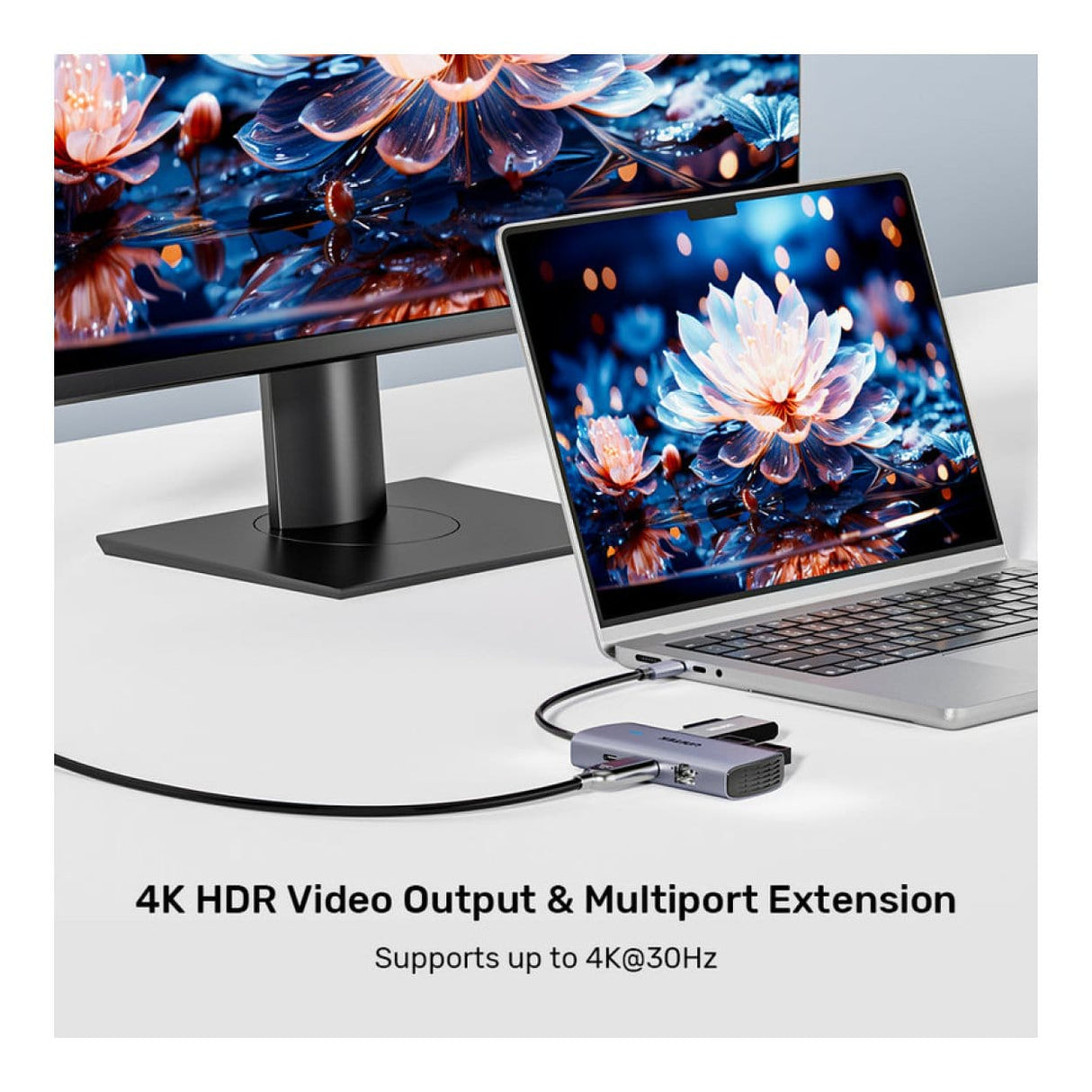 Unitek uHub H6+ 100W 6-in-1 Type-C Hub D1113C
