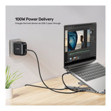 Unitek 7-in-1 USB-C Foldable Notebook Stand with Docking Station D1137AGY01