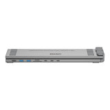 Unitek 7-in-1 USB-C Foldable Notebook Stand with Docking Station D1137AGY01