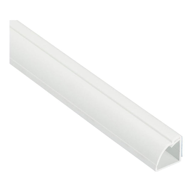 D-Line 22x22mm Quarter Round Trunking 2m White D222QSWSA