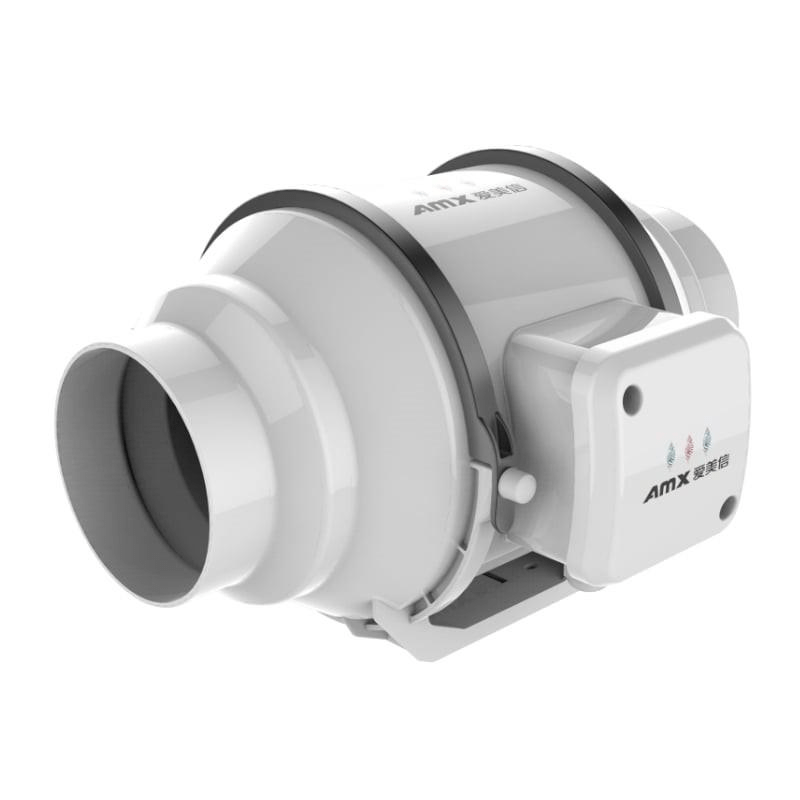 AMX D250 250mm Mixed Flow Industrial Inline Duct Fan