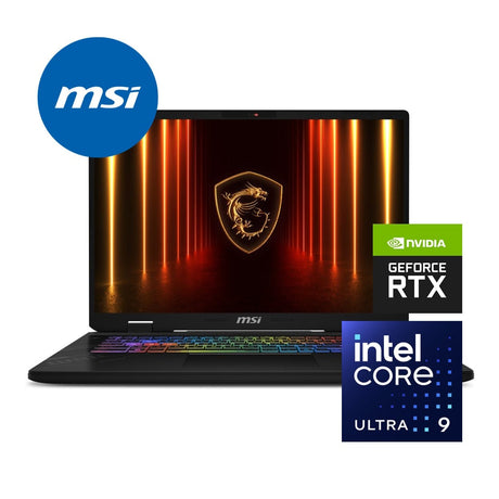 MSI Crosshair 17 HX D2XWGKG-069ZA 17-inch QHD AI Gaming Laptop - Intel Core Ultra 9 275HX 1TB SSD 16GB RAM RTX 5070 Win 11 Home