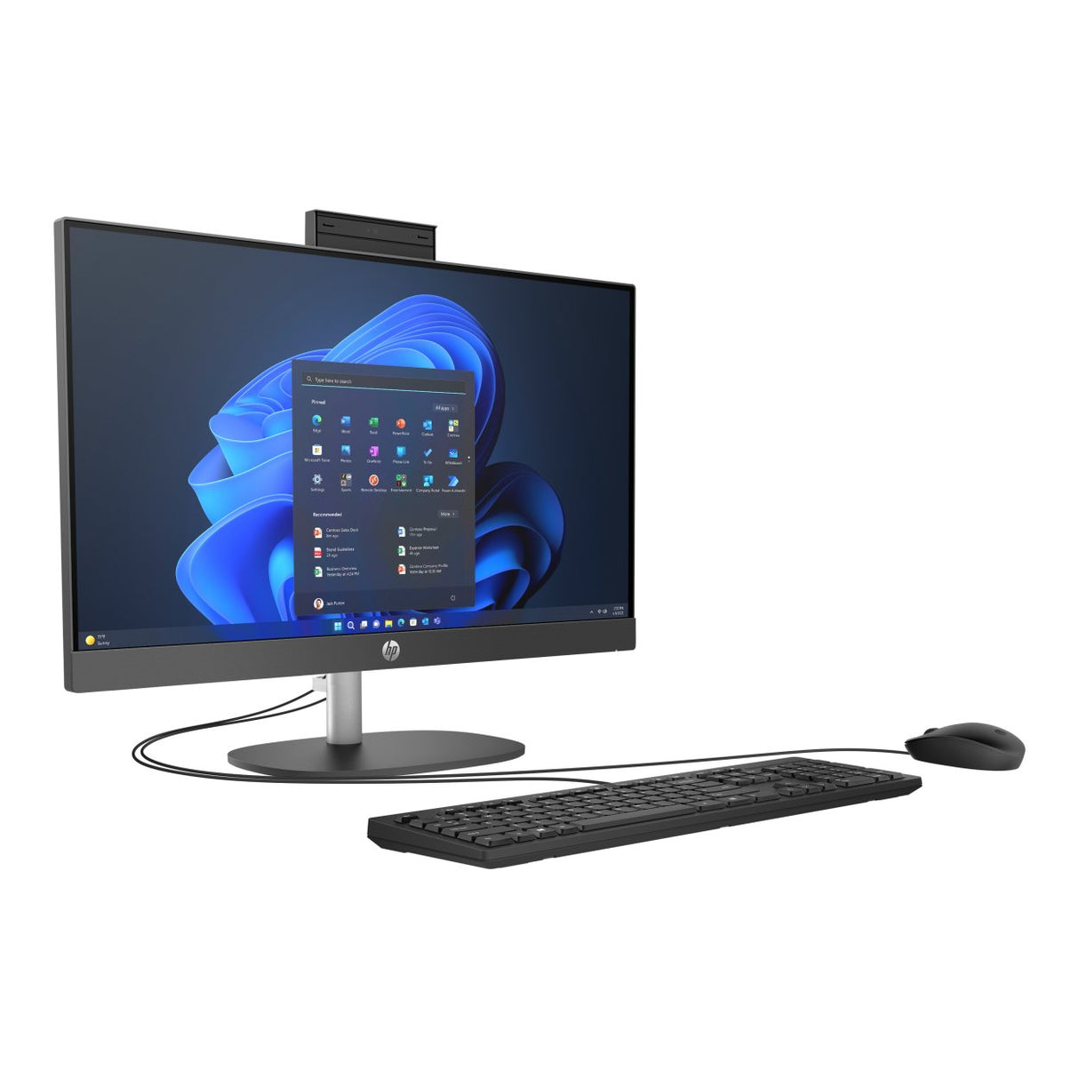 HP ProOne 240 G10 23.8-inch FHD All-in-One PC - Intel Core Ultra 7 155U 512GB SSD 8GB RAM Win 11 Pro