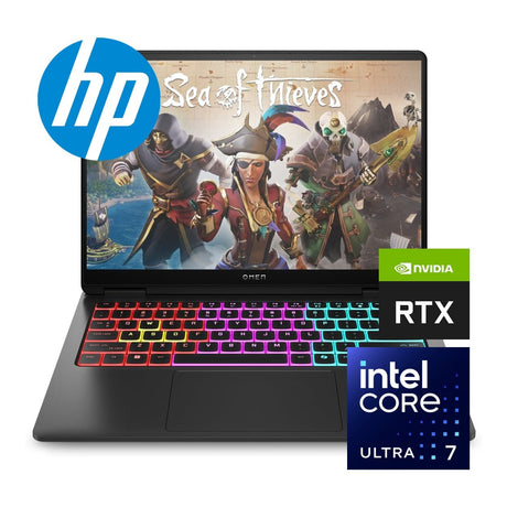 HP OMEN Transcend 14-fb1004ni 14-inch 3K OLED AI Laptop - Intel Core Ultra 7 255H 1TB SSD 32GB RAM RTX 5060 Win 11 Home